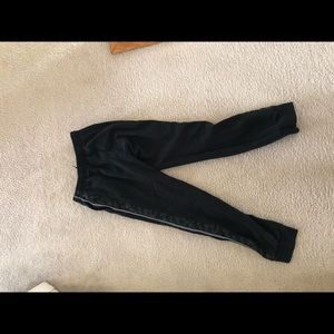 Black Jordan joggers
